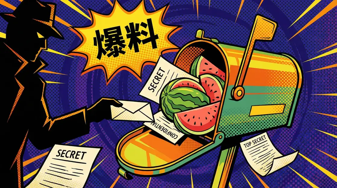 五一吃瓜 匿名爆料通道漫画插图